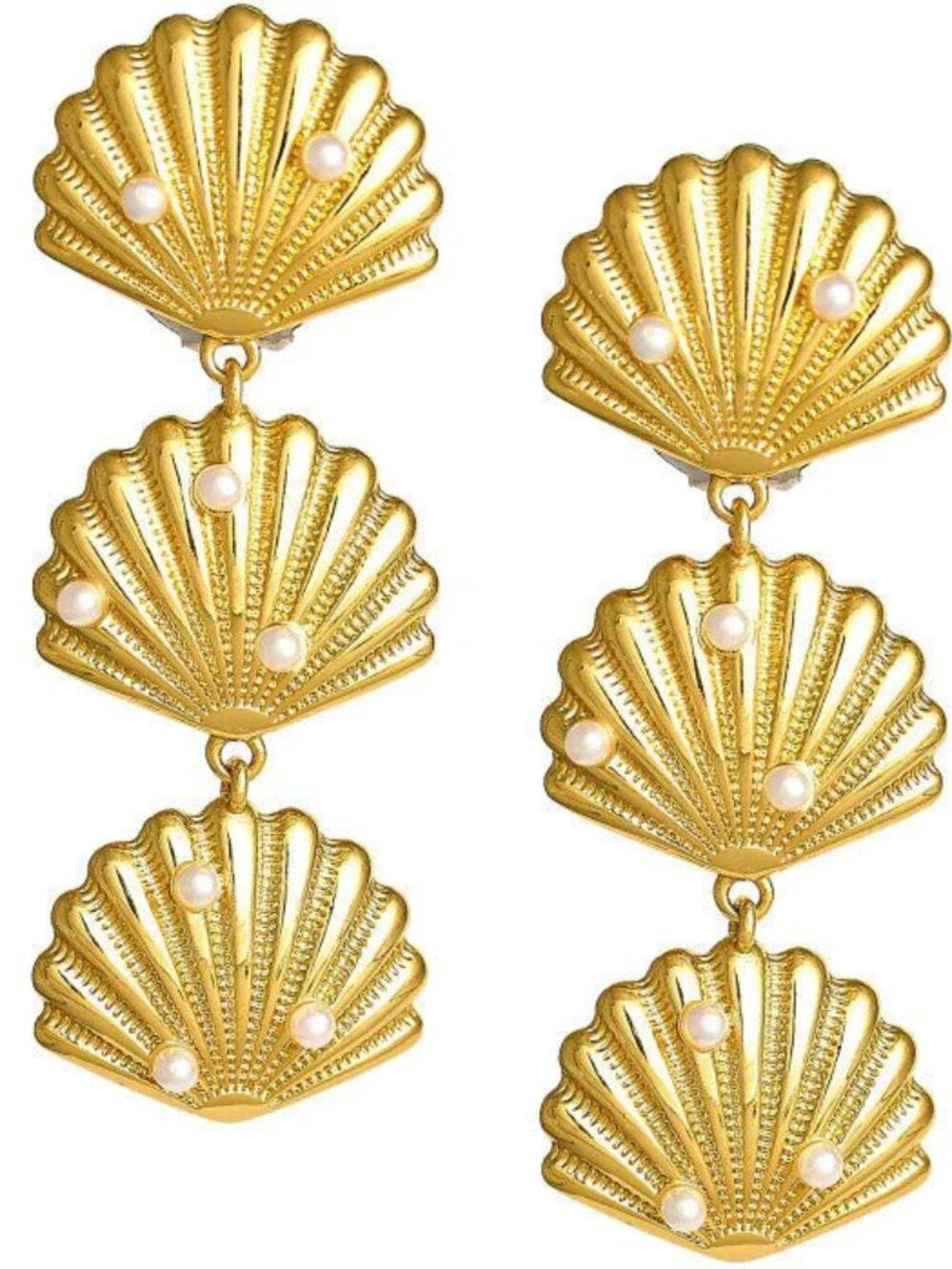 NWT Shell Drop Earring by Lisi Lerch
